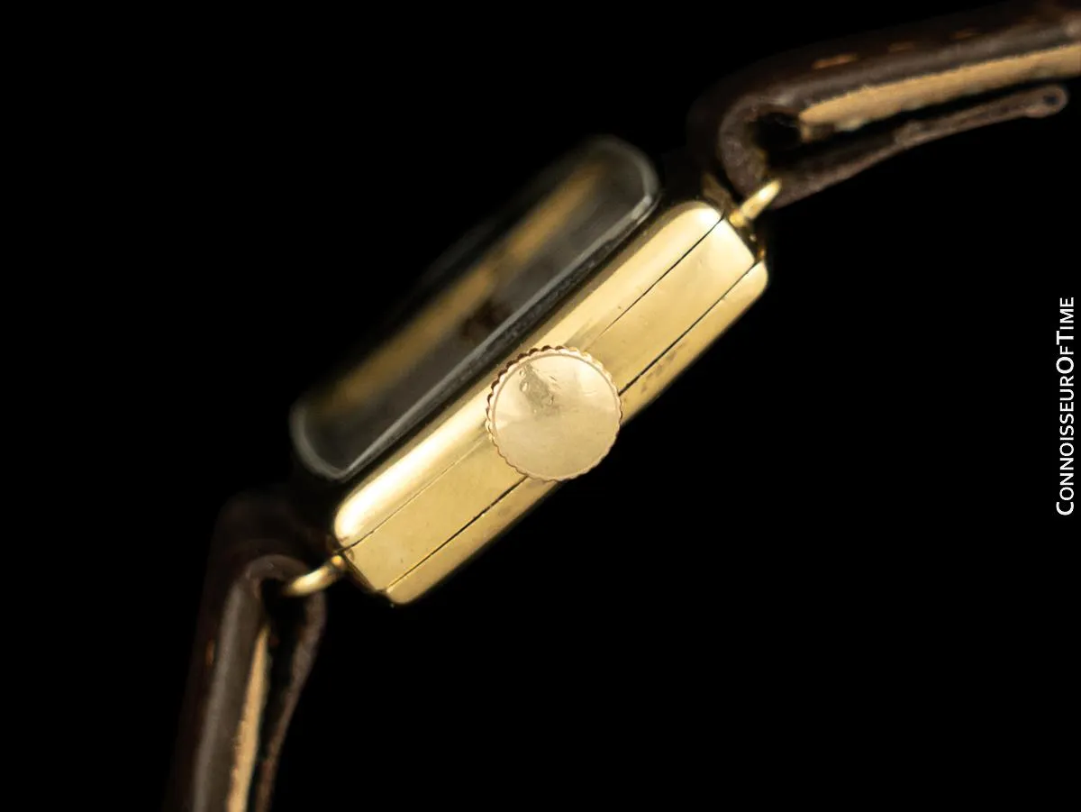 1920's Vacheron & Constantin Vintage Ladies Art Deco Watch - 18K Gold