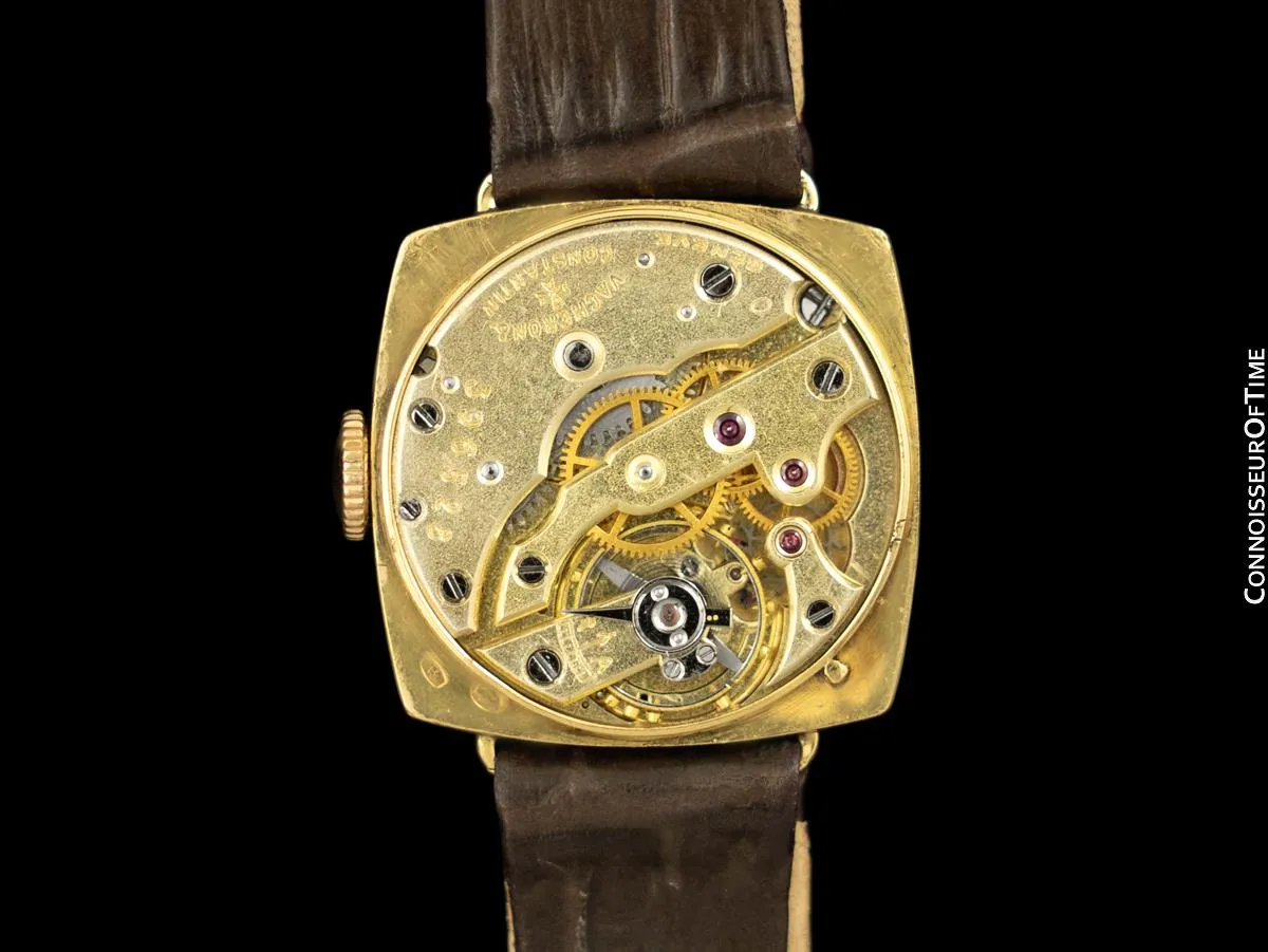 1920's Vacheron & Constantin Vintage Ladies Art Deco Watch - 18K Gold