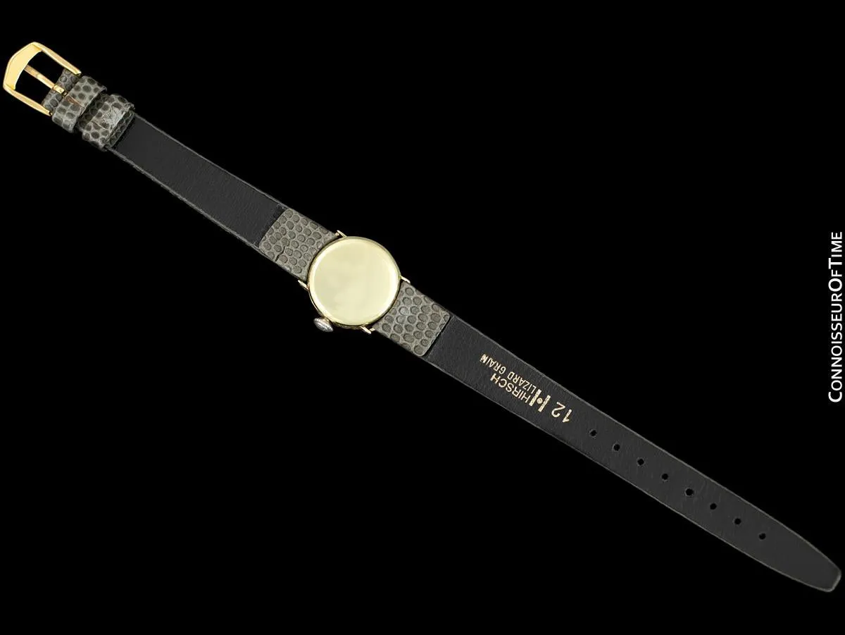 1930's Cresarrow Vintage Art Deco Ladies Watch - 18K Gold & Diamonds (Platinum)
