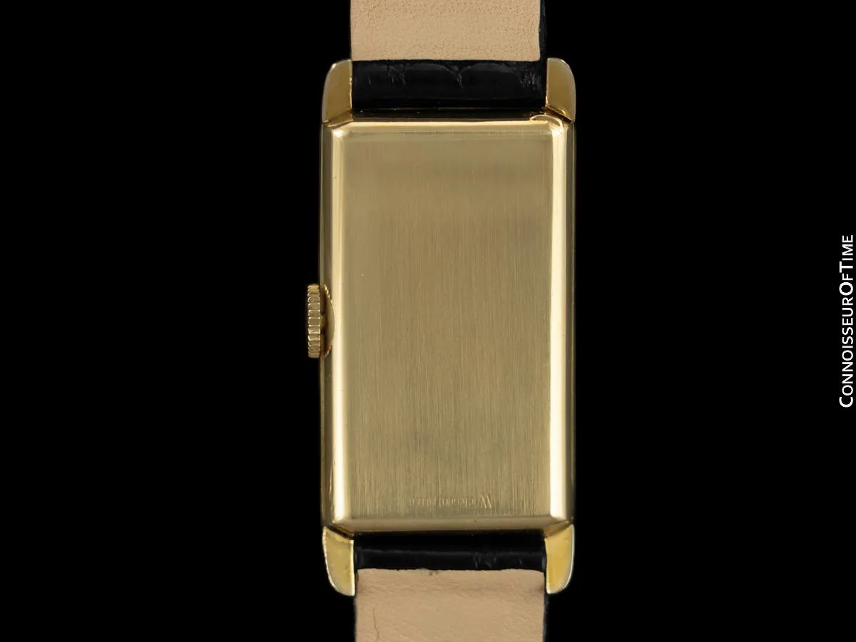 1943 Gruen Vintage Techni - Quadron / Rolex Prince Watch, 14K Gold-Filled - Doctor's Watch