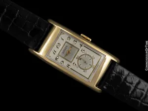 1943 Gruen Vintage Techni - Quadron / Rolex Prince Watch, 14K Gold-Filled - Doctor's Watch