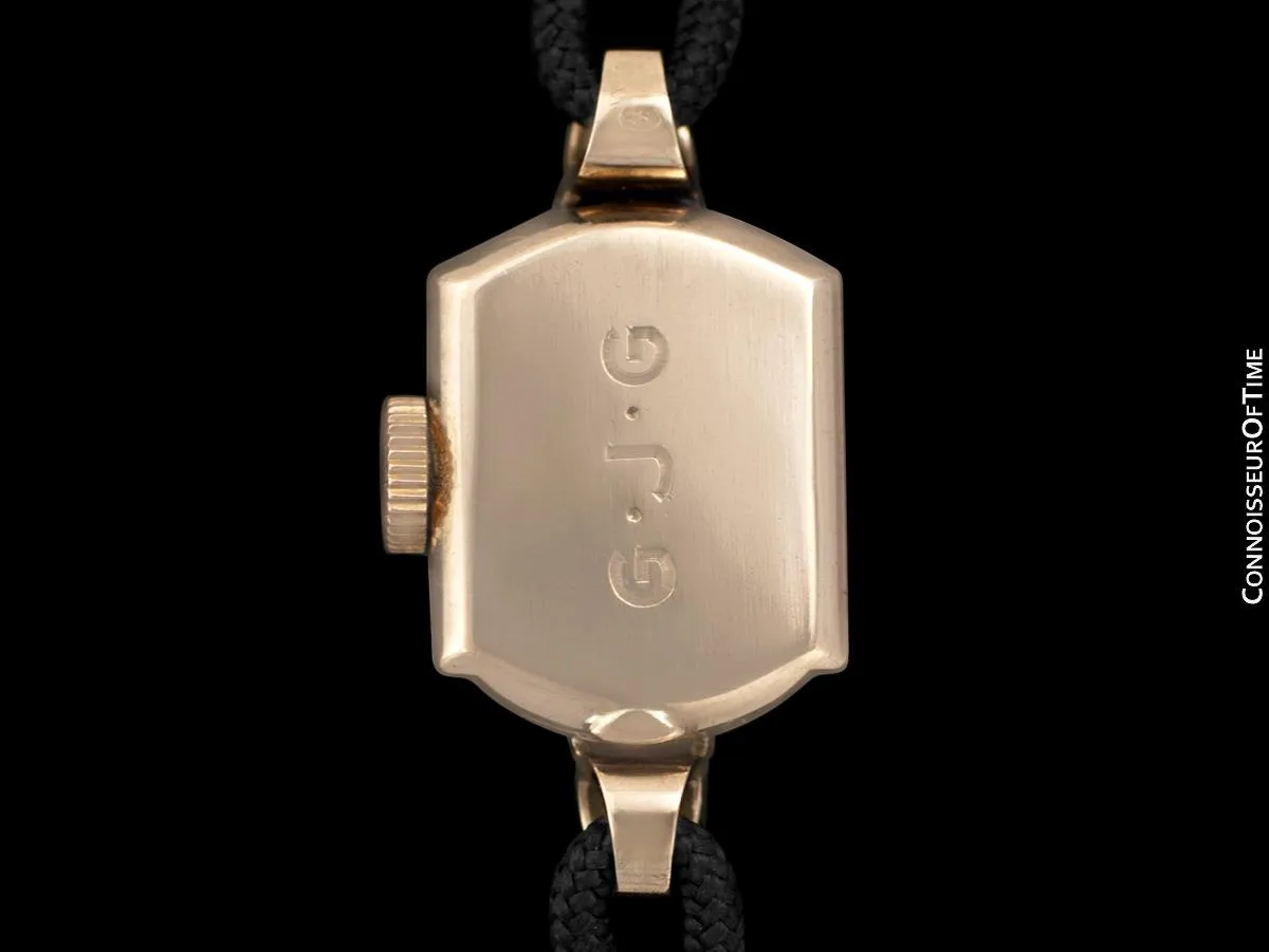 1944 Tiffany & Co. by Omega Ladies Vintage Dress Watch - 14K Rose Gold
