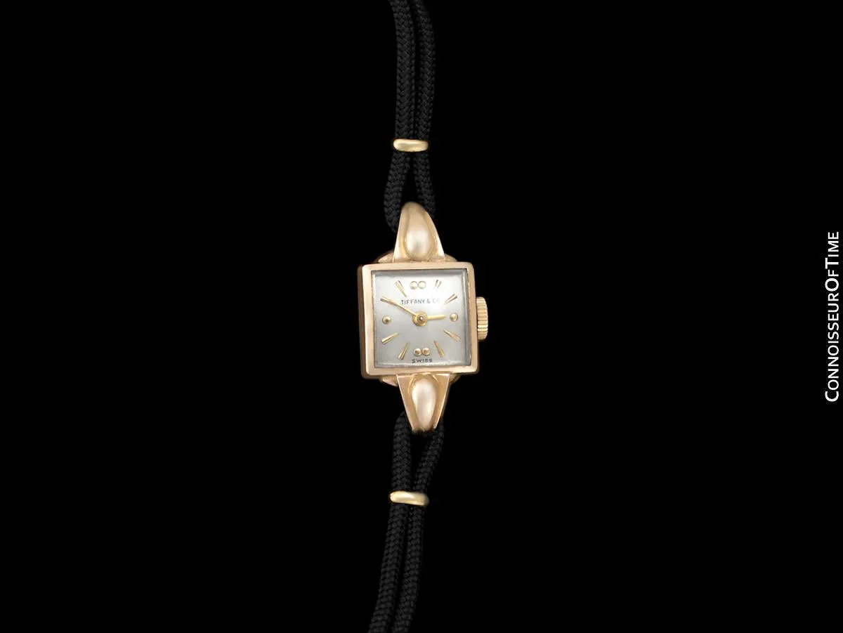 1944 Tiffany & Co. by Omega Ladies Vintage Dress Watch - 14K Rose Gold