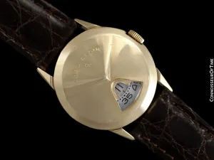 1950's Lord Elgin Direct Read "Chevron" Digital Jump Hour Watch - 14K Gold Filled