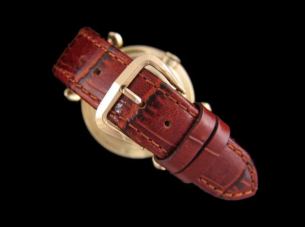1954 Longines Vintage Mens Handwound Dress Watch, Beautiful Design - 14K Gold