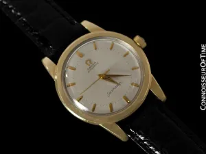 1956 Omega Seamaster Vintage Mens Automatic Watch - 14K Gold Filled