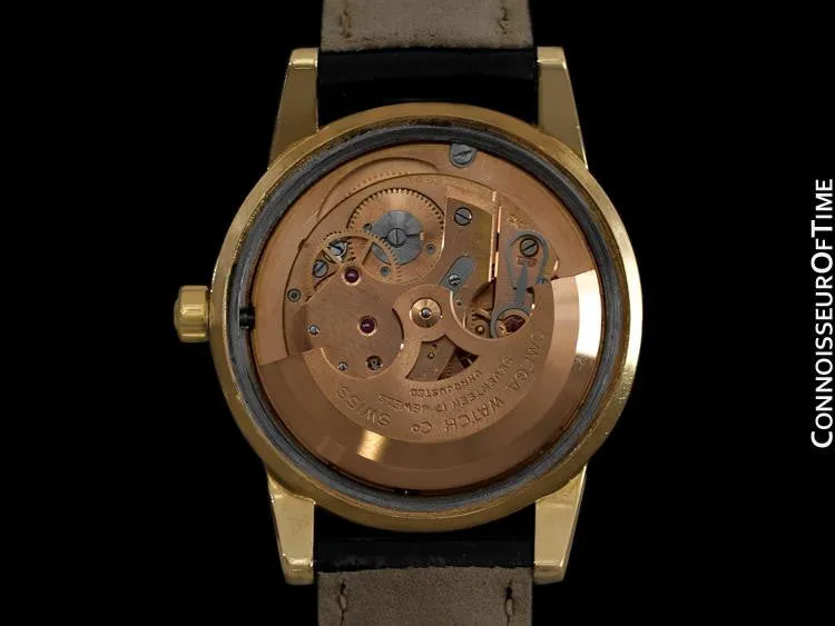 1956 Omega Seamaster Vintage Mens Automatic Watch - 14K Gold Filled