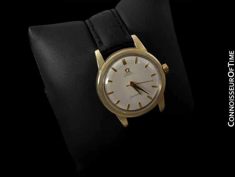 1956 Omega Seamaster Vintage Mens Automatic Watch - 14K Gold Filled