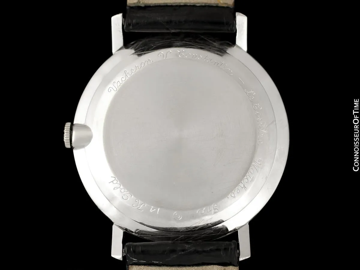 1958 Jaeger-LeCoultre Vintage Galaxy Mystery Dial - 14K White Gold & Diamonds