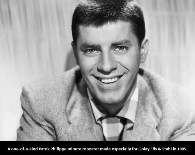 1960's Golay Fils & Stahl Swiss Vintage Stainless Steel Watch - Owned & Worn By Jerry Lewis