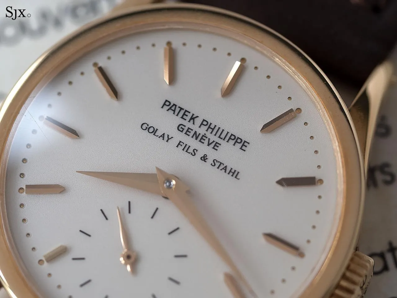 1960's Golay Fils & Stahl Swiss Vintage Stainless Steel Watch - Owned & Worn By Jerry Lewis