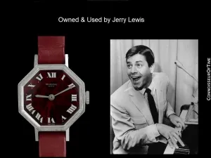 1960's Golay Fils & Stahl Swiss Vintage Stainless Steel Watch - Owned & Worn By Jerry Lewis