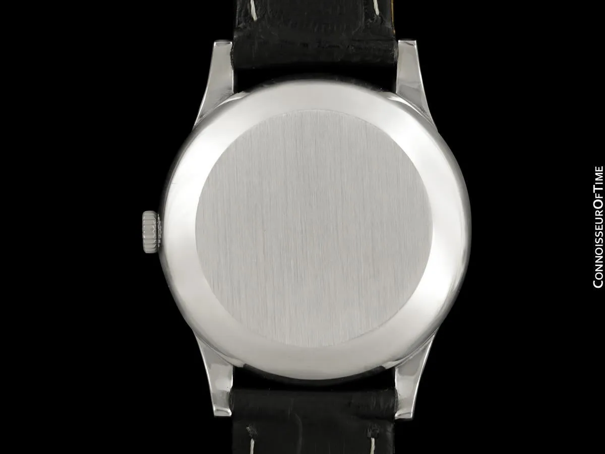 1961 IWC Vintage Mens Full Size Automatic Cal. 853 Isomura Watch - Platinum