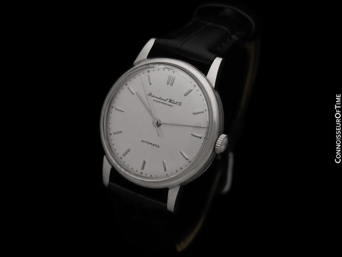 1961 IWC Vintage Mens Watch, Cal. 853 Automatic - Platinum