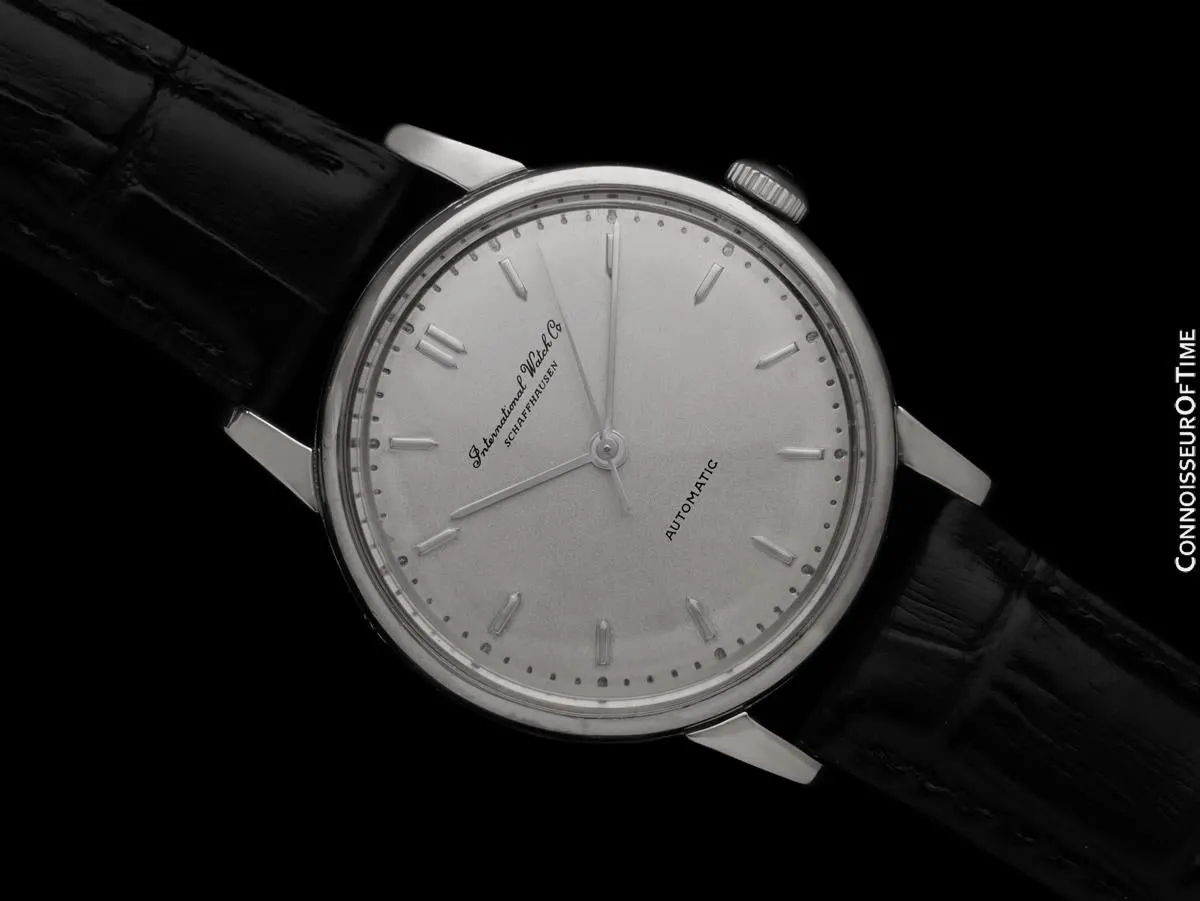 1961 IWC Vintage Mens Watch, Cal. 853 Automatic - Platinum