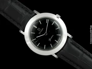 1961 Omega Geneve Vintage Mens Handwound "Disco Volante" Watch - Stainless Steel