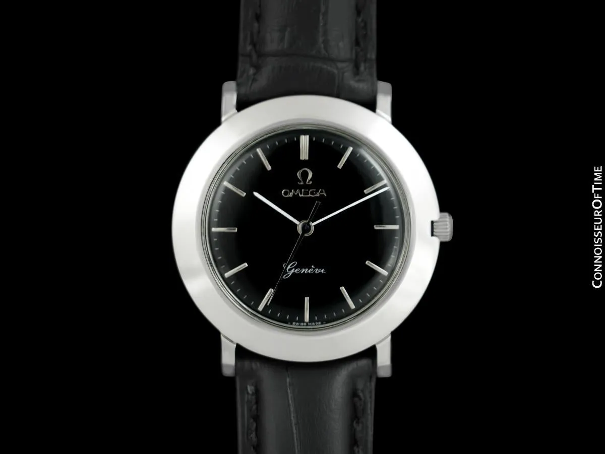 1961 Omega Geneve Vintage Mens Handwound "Disco Volante" Watch - Stainless Steel