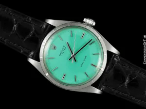 1961 Rolex Oyster Precision Classic Vintage Mens Handwound Watch - Stainless Steel
