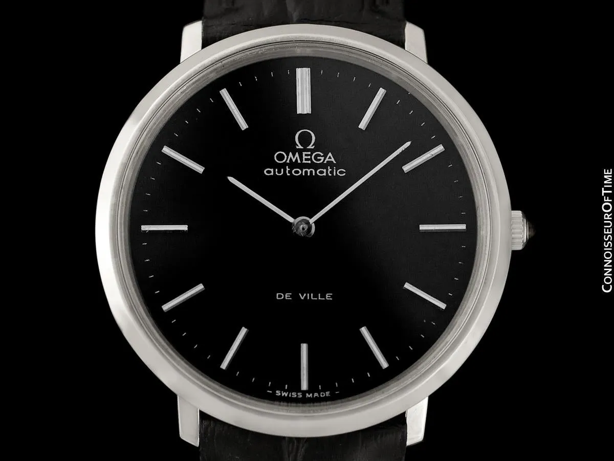 1966 Omega Vintage De Ville Mens Full Size Automatic Watch - Stainless Steel