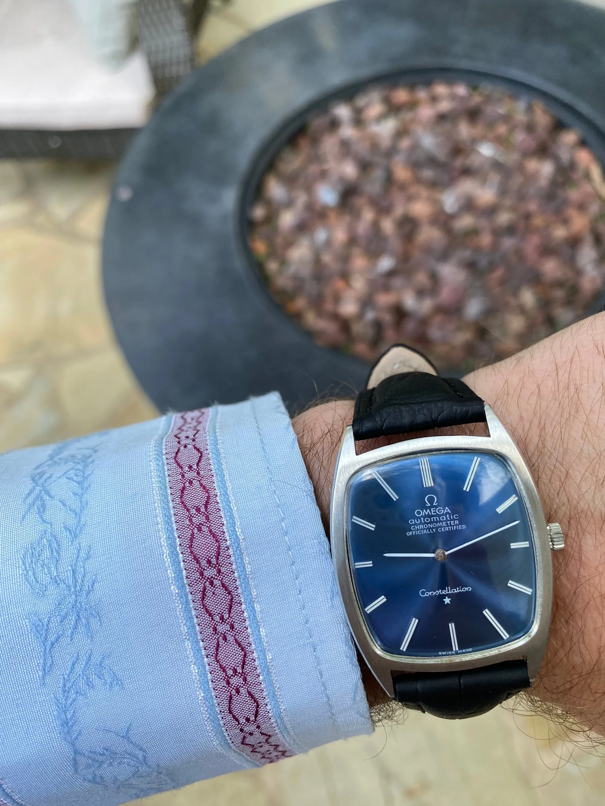 1969 Omega Constellation Chronometer Vintage Mens Watch - Stainless Steel
