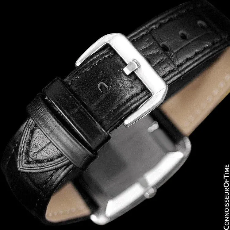 1970 Omega De Ville Full Size Mens Retro Ultra Thin TV Watch - Stainless Steel