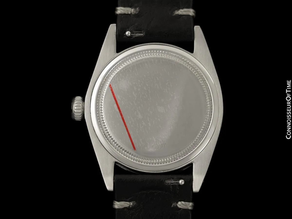 1970 Rolex Oyster Precision Classic Vintage Mens Domino's Pizza Watch - Stainless Steel