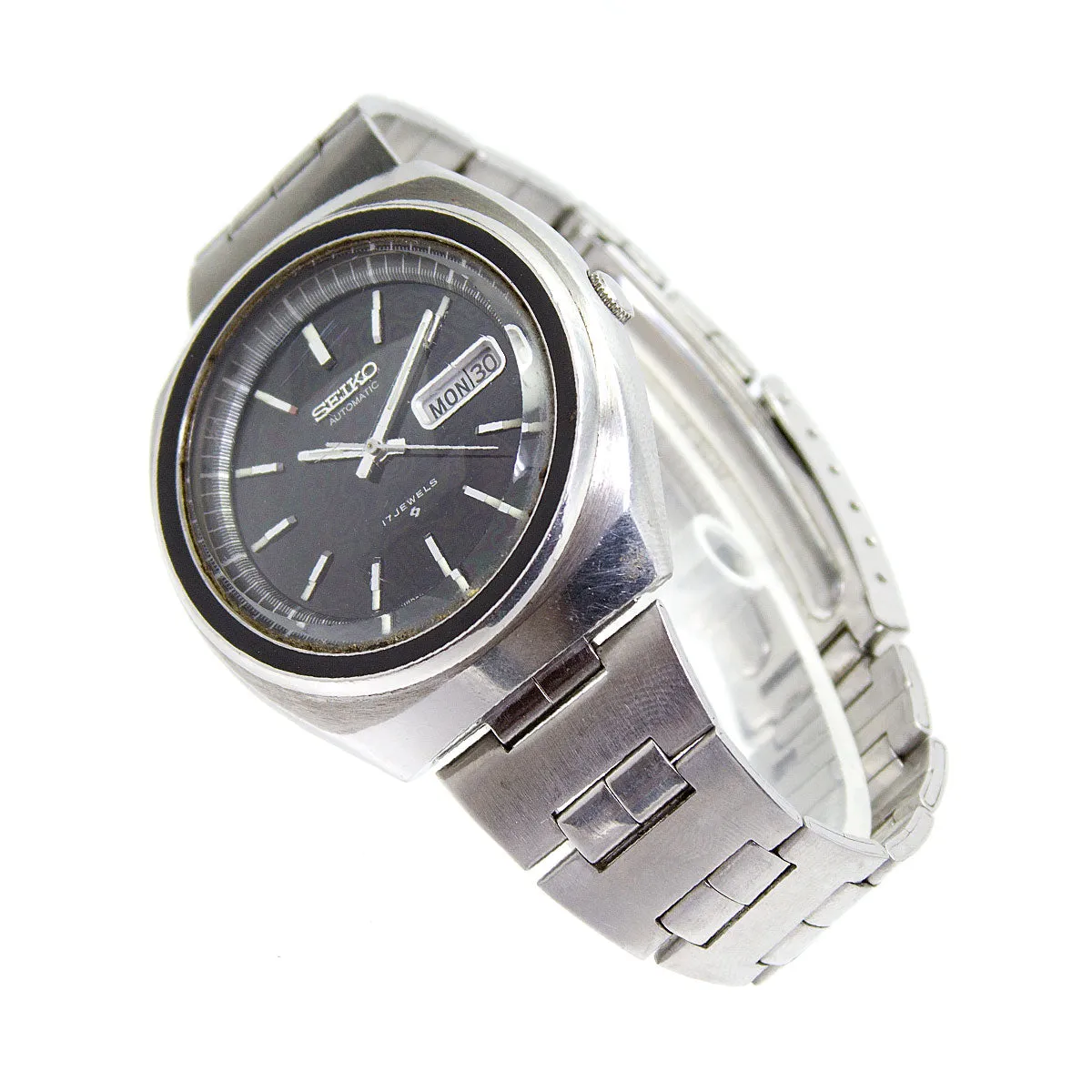 1970s Seiko UFO 17j Automatic Day Date