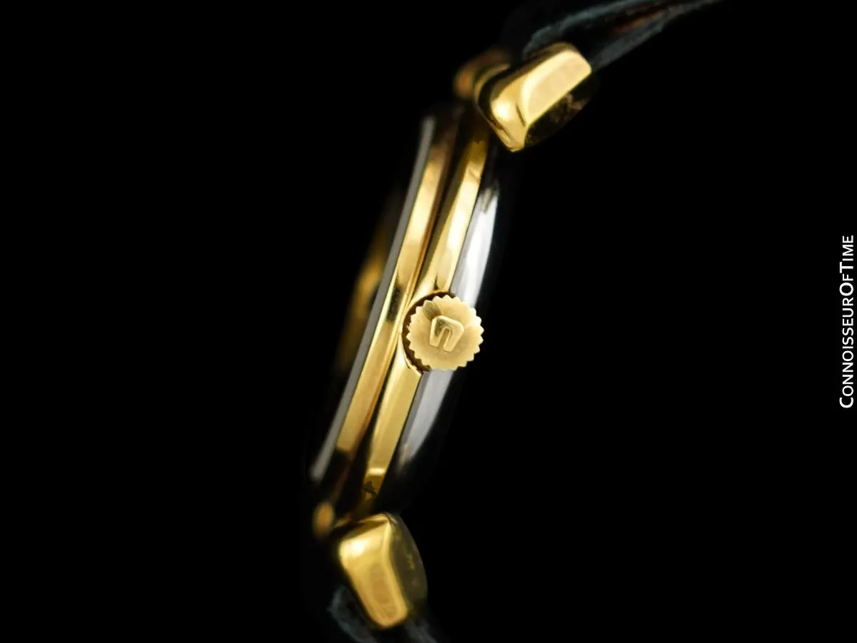 1970's Universal Geneve Vintage 18K Gold Plated & Stainless Steel Watch - *Owned & Worn By Jerry Lewis*