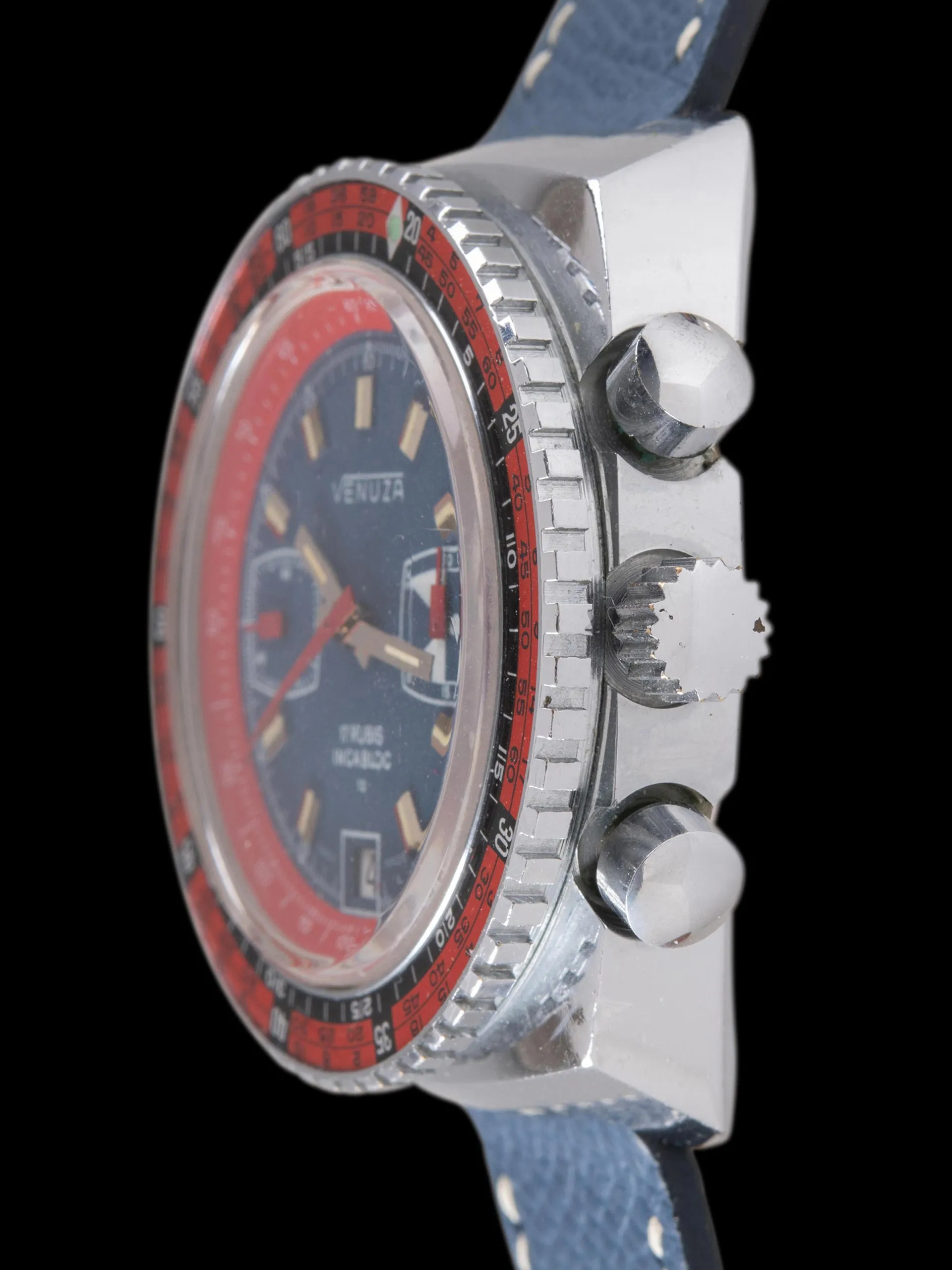 1970s Venuza Chronograph "Valjoux Cal. 7734"