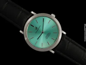 1972 Omega Constellation Mens Automatic Chronometer Watch with Tiffany Blue Dial - Stainless Steel