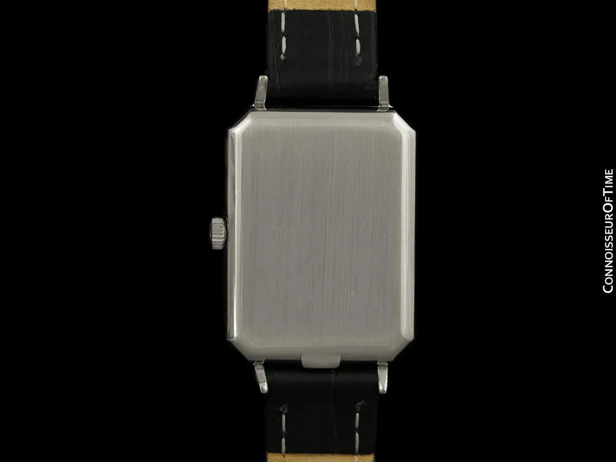1973 Omega De Ville Mens "Emerald" Modern Watch By Andrew Grima - Stainless Steel