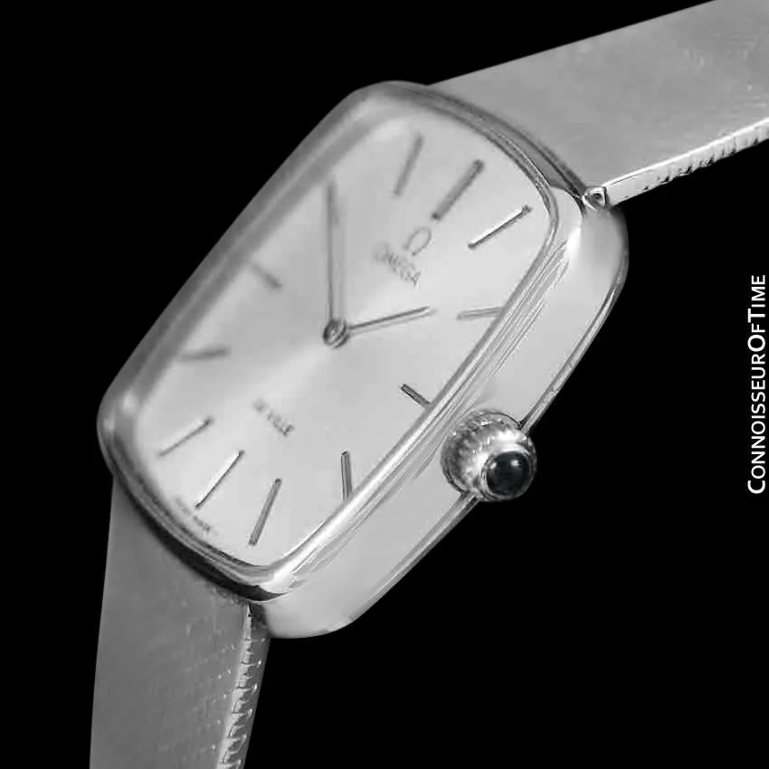 1978 Omega De Ville Vintage Mens Dress Watch - Stainless Steel