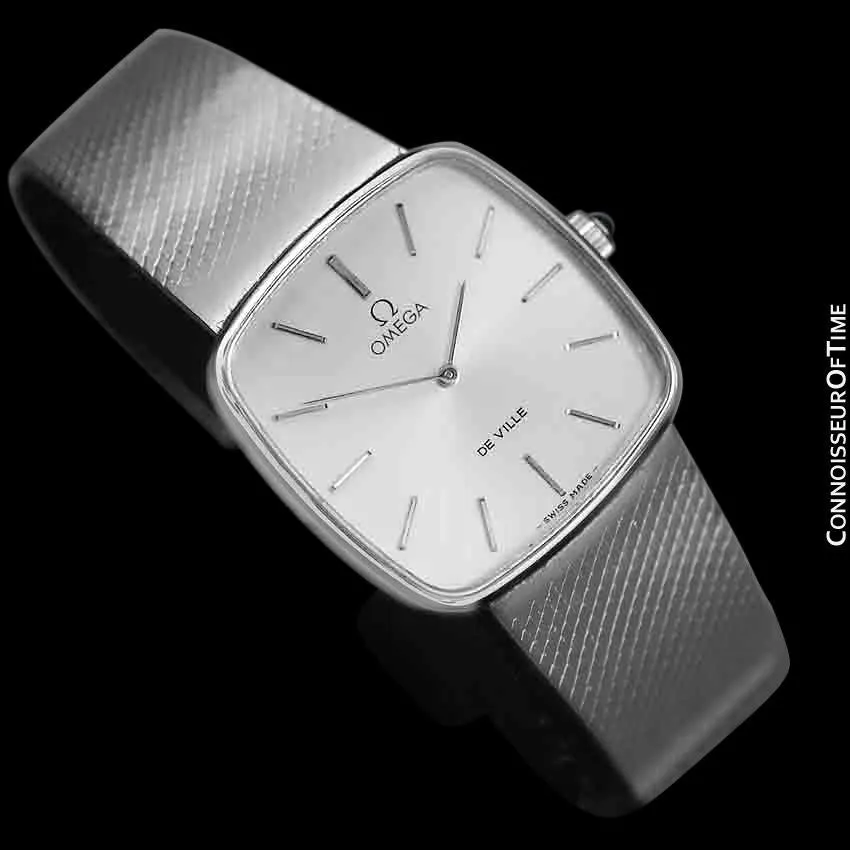 1978 Omega De Ville Vintage Mens Dress Watch - Stainless Steel