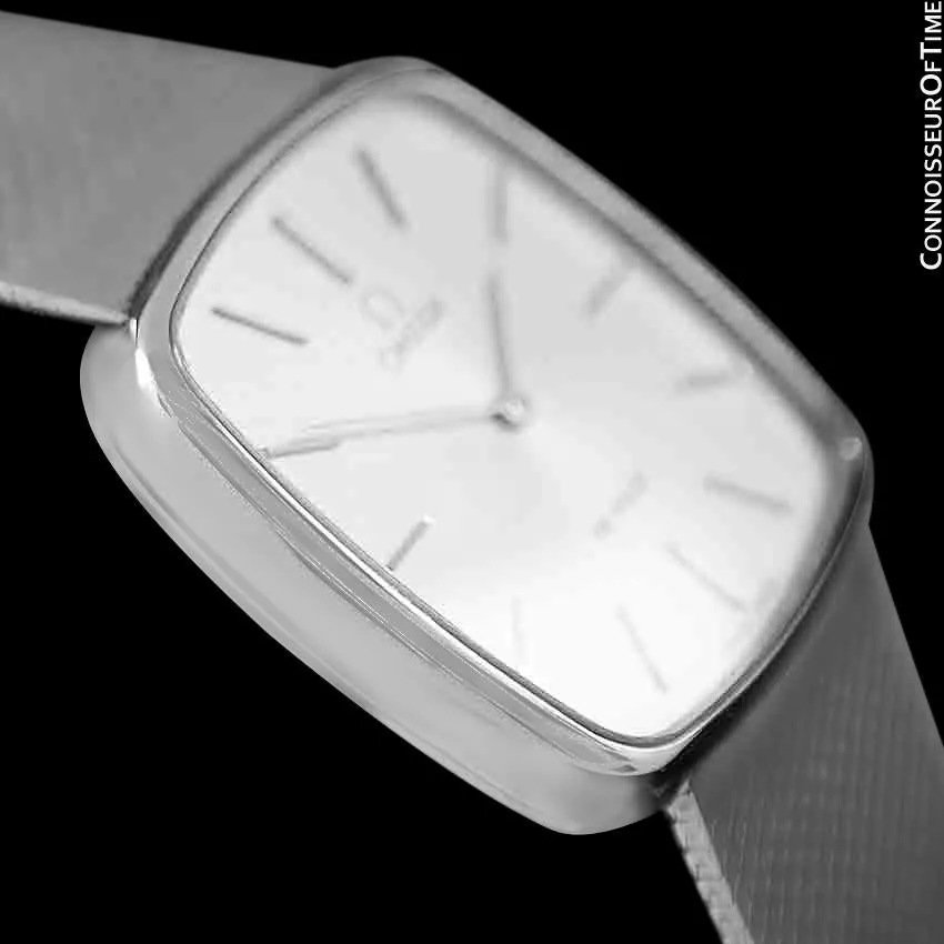 1978 Omega De Ville Vintage Mens Dress Watch - Stainless Steel