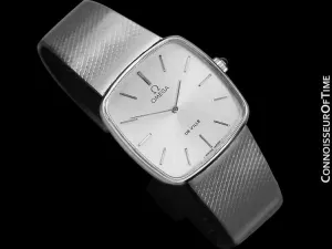 1978 Omega De Ville Vintage Mens Dress Watch - Stainless Steel
