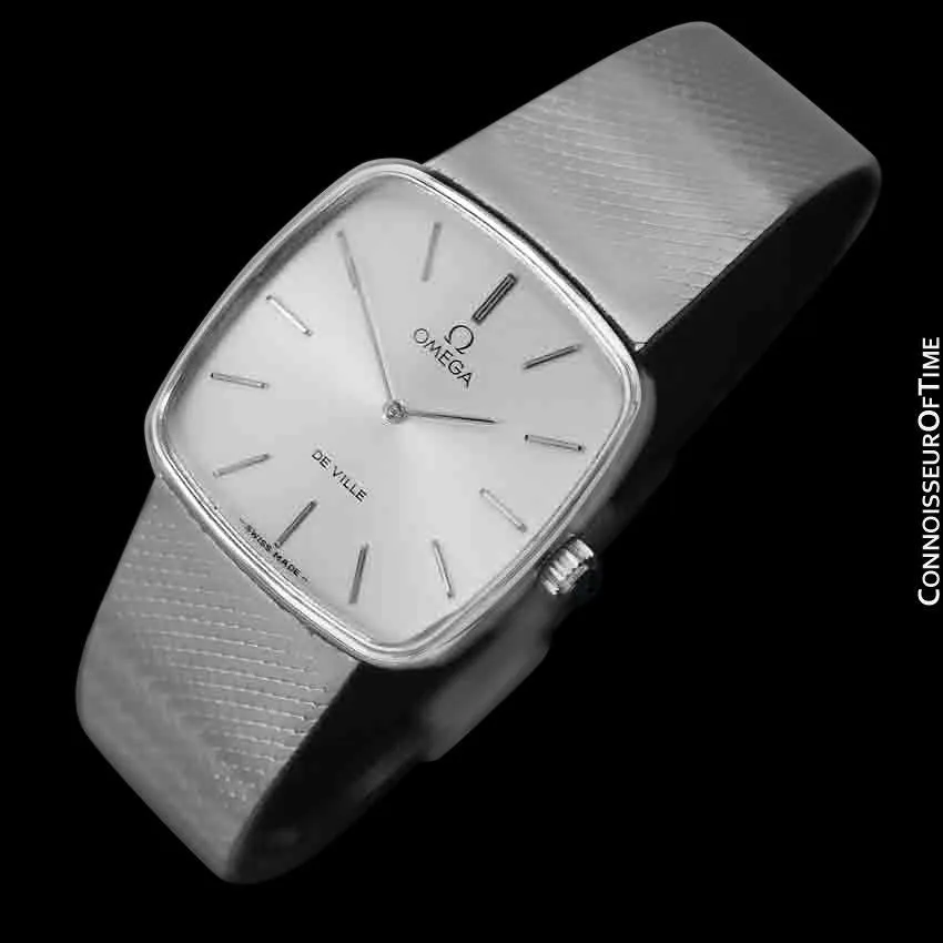 1978 Omega De Ville Vintage Mens Dress Watch - Stainless Steel