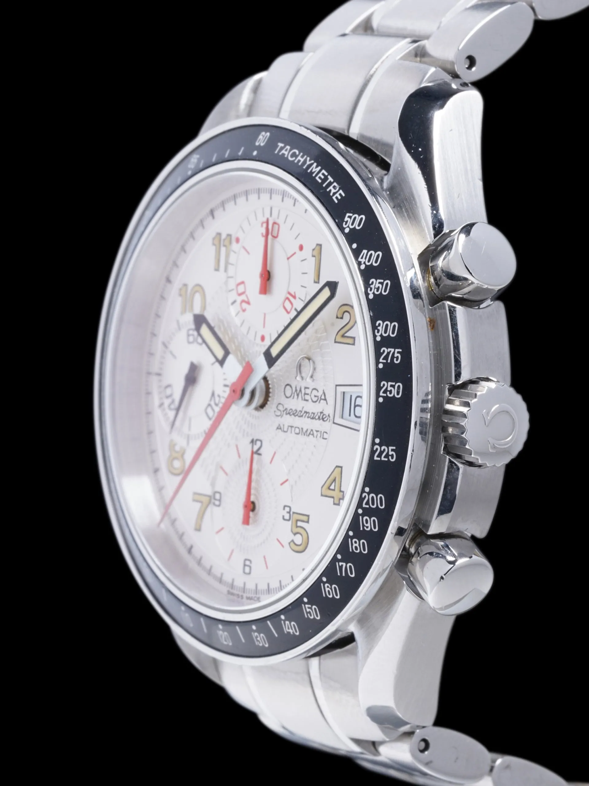 1995 OMEGA Speedmaster Automatic (Ref. 175.0083) MARK 40 W/ White Guilloche Dial
