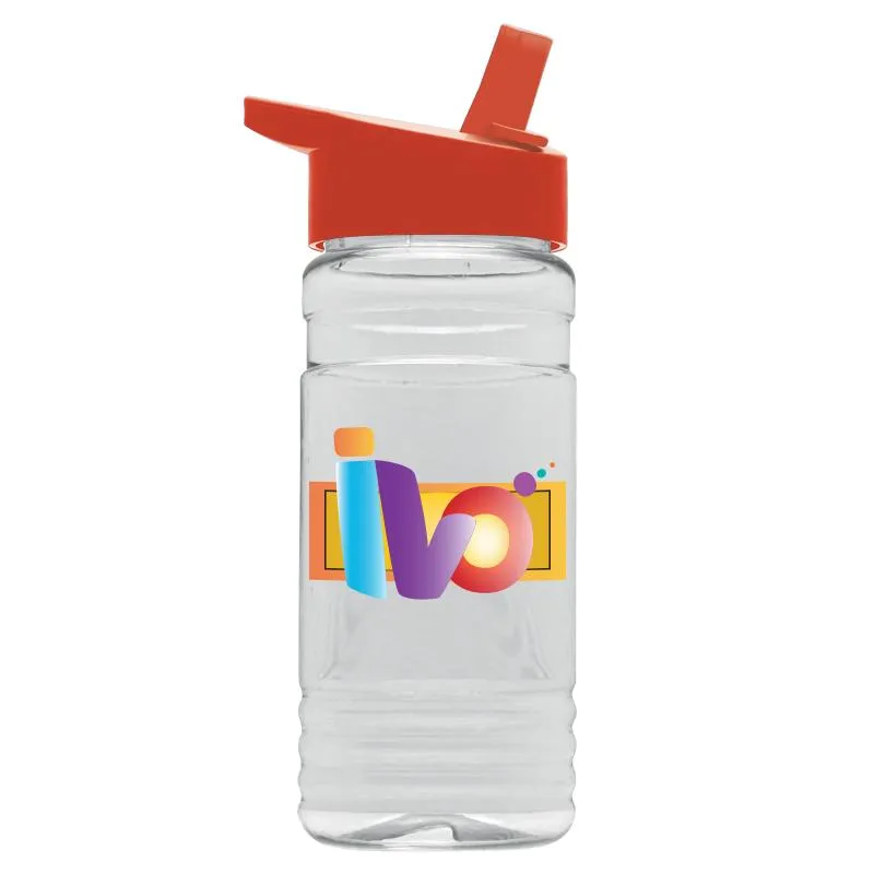 20 oz Flip Straw Lid- Digital Tritan Bottle