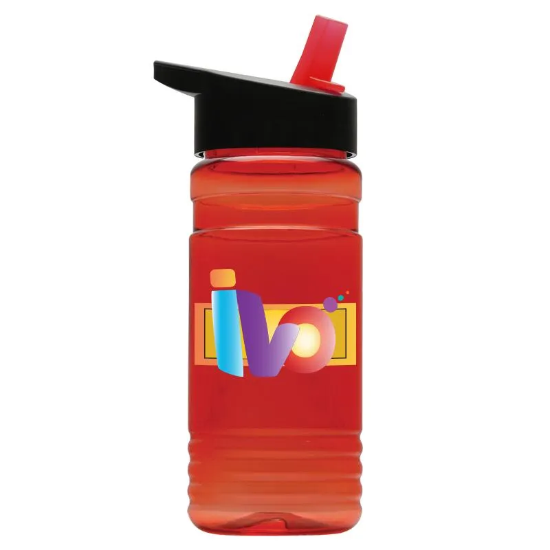 20 oz Flip Straw Lid- Digital Tritan Bottle