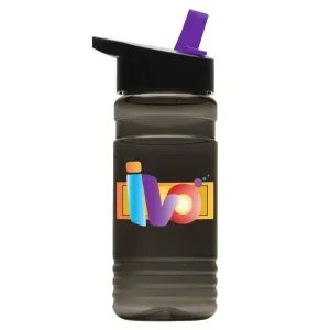 20 oz Flip Straw Lid- Digital Tritan Bottle