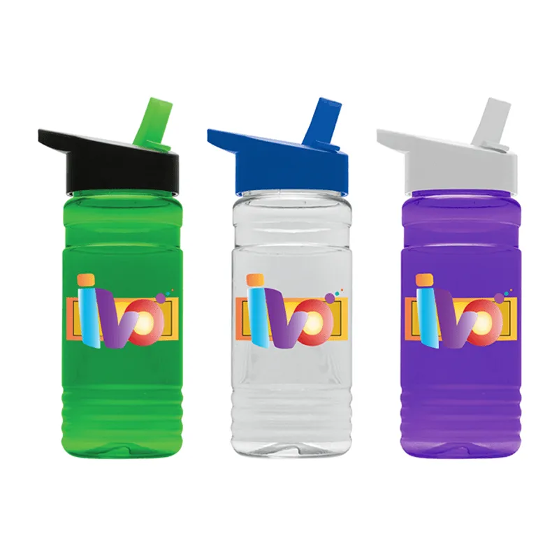 20 oz Flip Straw Lid- Digital Tritan Bottle