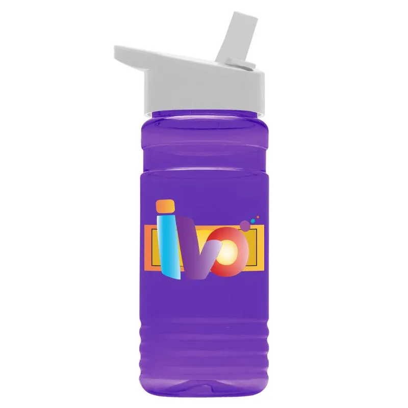 20 oz Flip Straw Lid- Digital Tritan Bottle