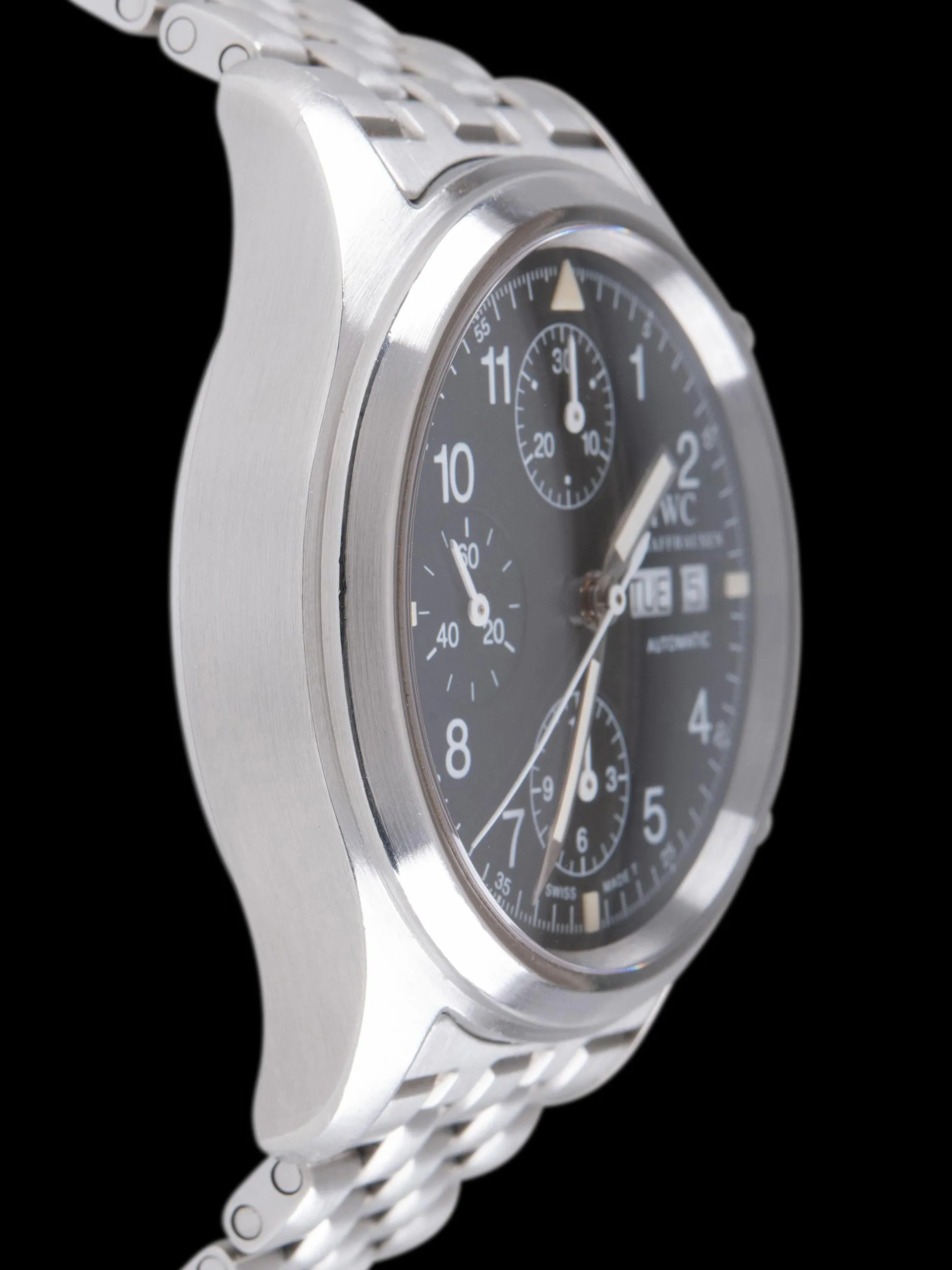 2000 IWC Flieger Chronograph (Ref. 3706) W/ Guarantee Card