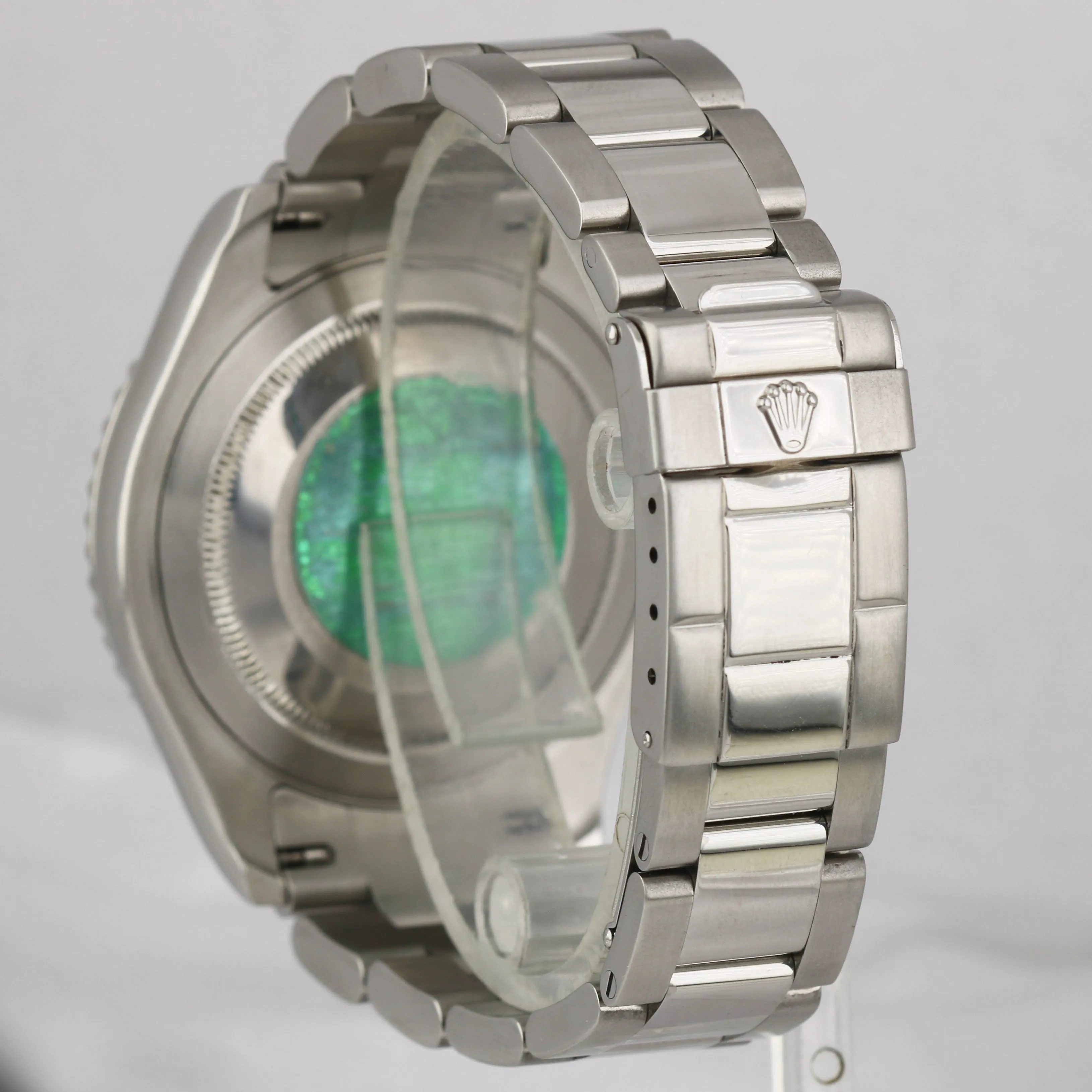 2006 MINT Rolex Yacht-Master Stainless Steel Platinum 40mm Swiss Watch 16622 BP