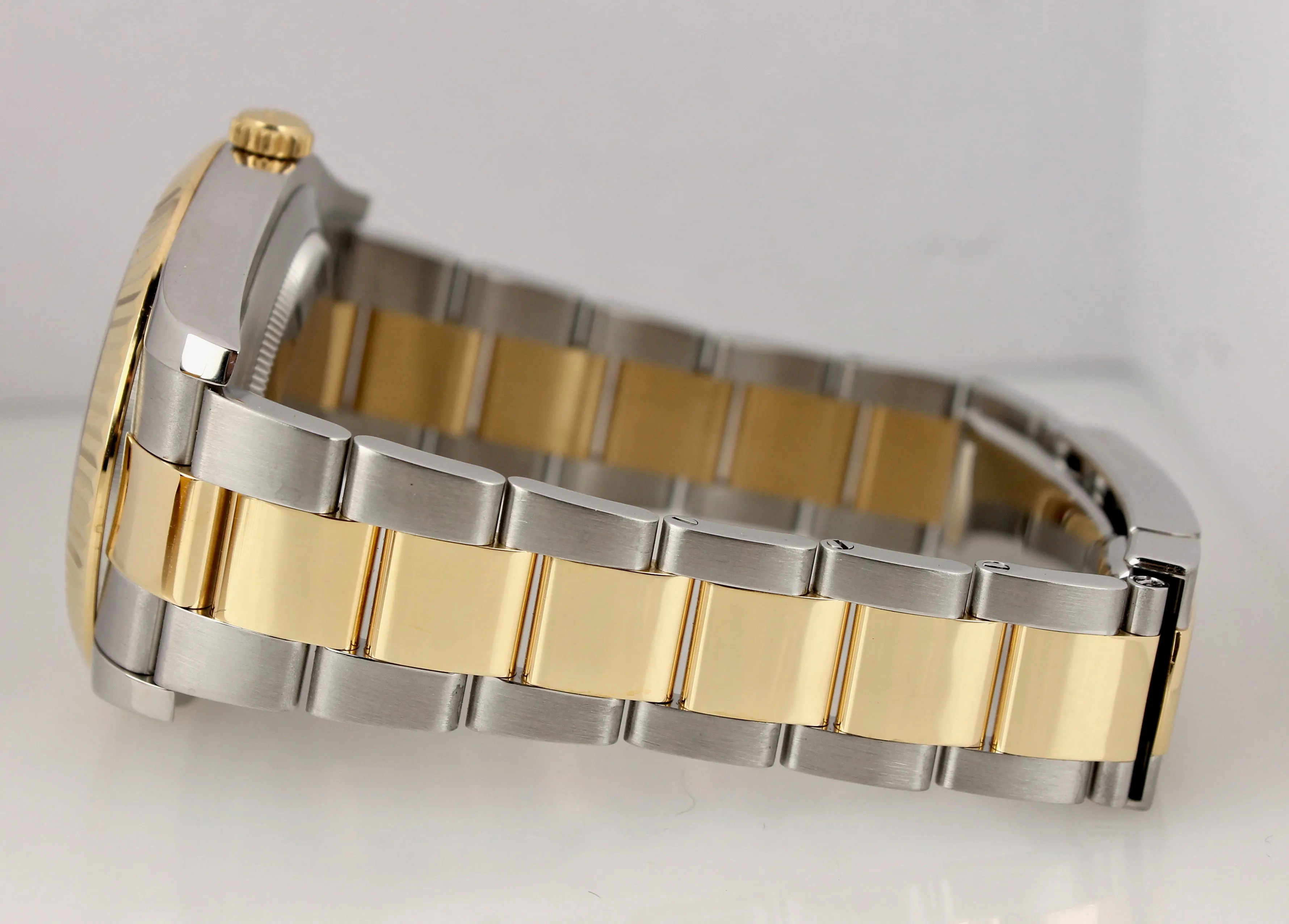 2012 Rolex Datejust II 2 116333 Two-Tone Gold Stainless Black Roman 41mm Watch