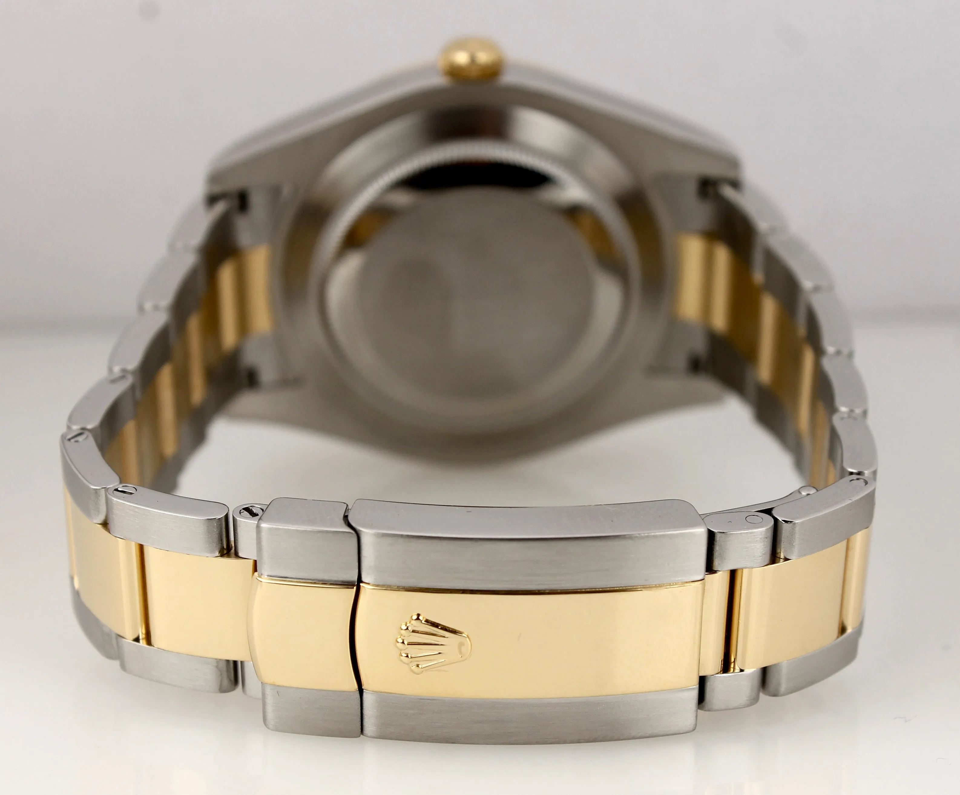 2012 Rolex Datejust II 2 116333 Two-Tone Gold Stainless Black Roman 41mm Watch