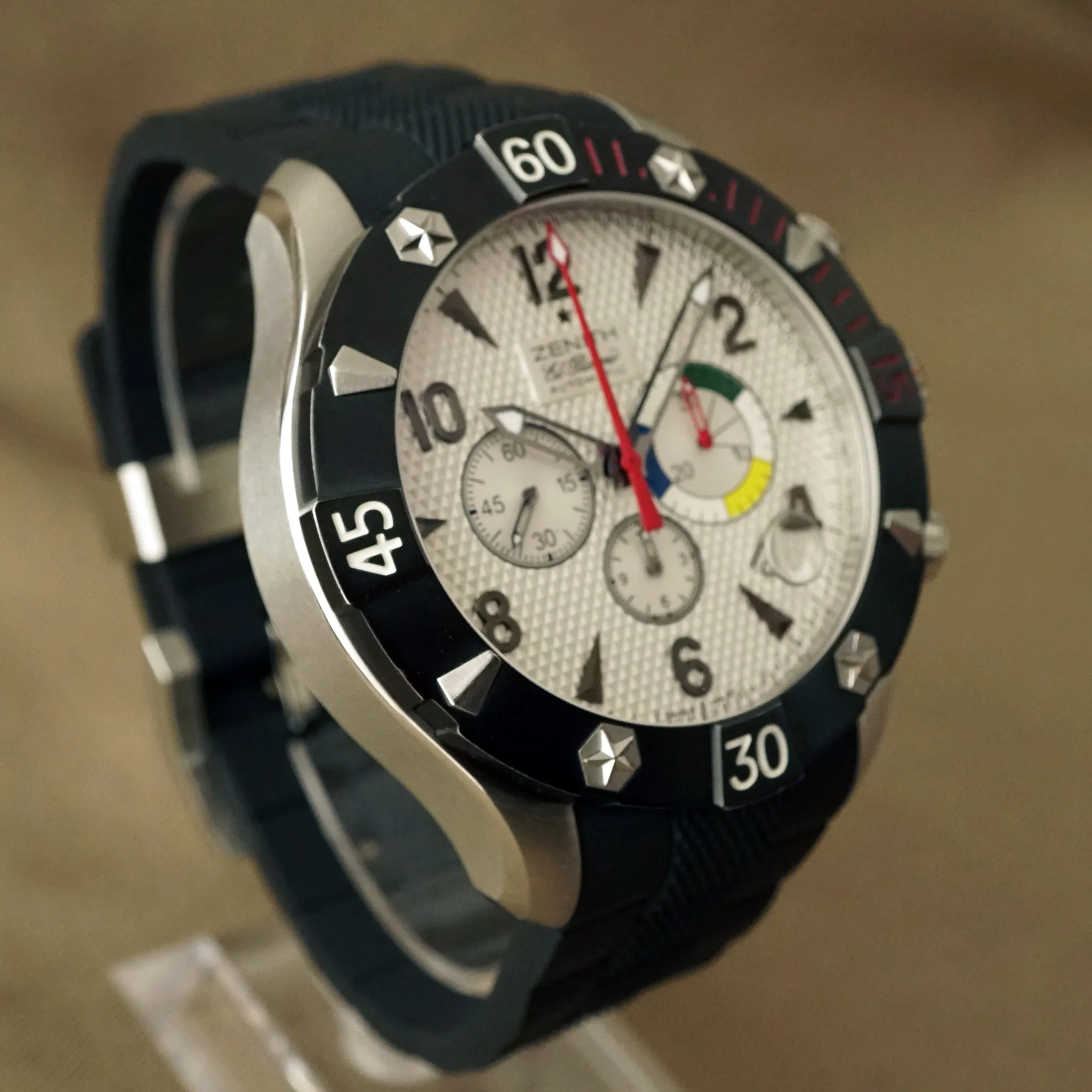 2015 ZENITH EL PRIMERO DEFY CLASSIC OVER SIZED CHRONOGRAPH