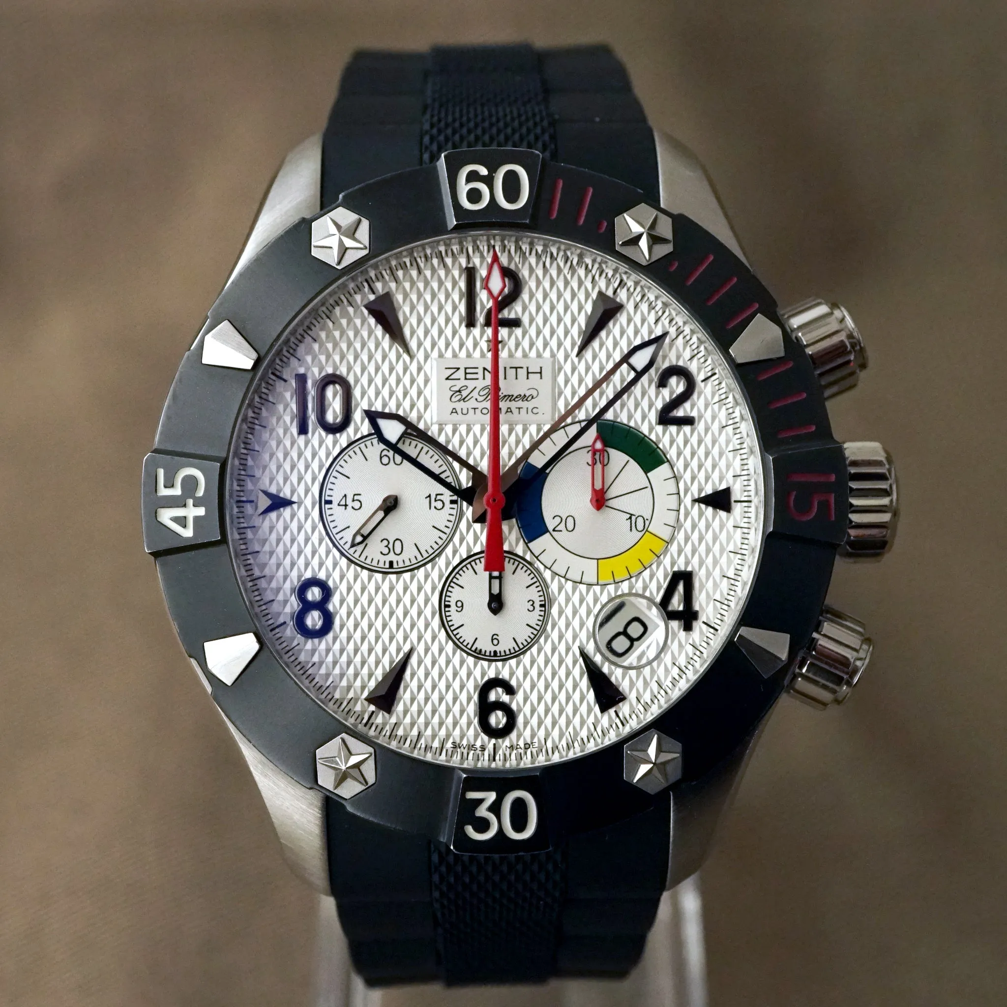 2015 ZENITH EL PRIMERO DEFY CLASSIC OVER SIZED CHRONOGRAPH