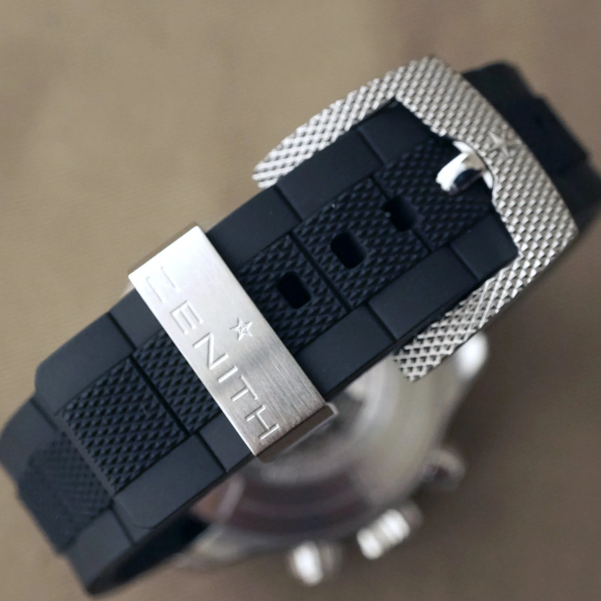 2015 ZENITH EL PRIMERO DEFY CLASSIC OVER SIZED CHRONOGRAPH