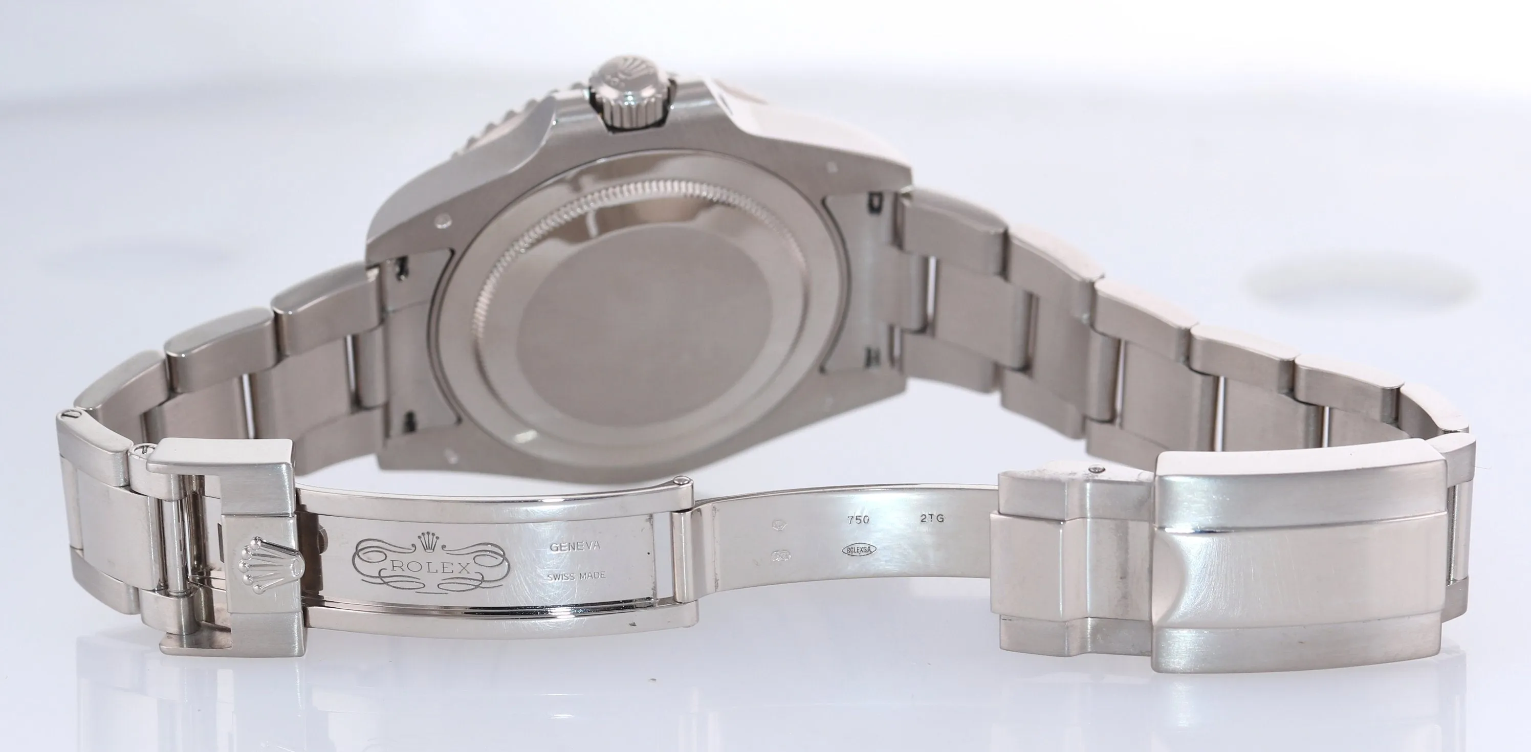 2018 PAPERS Rolex GMT-Master II MK1 Pepsi 18K White Gold 116719BLRO Watch Box